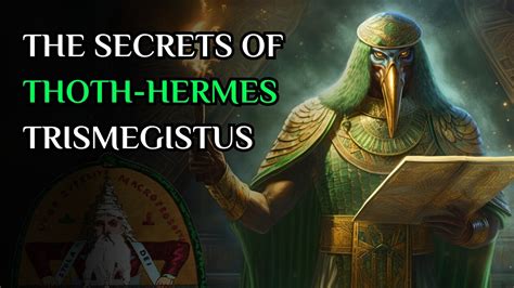 hermes trismegistus magic|how to pronounce hermes trismegistus.